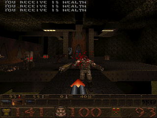 Captura de Quake (1996) en una base militar