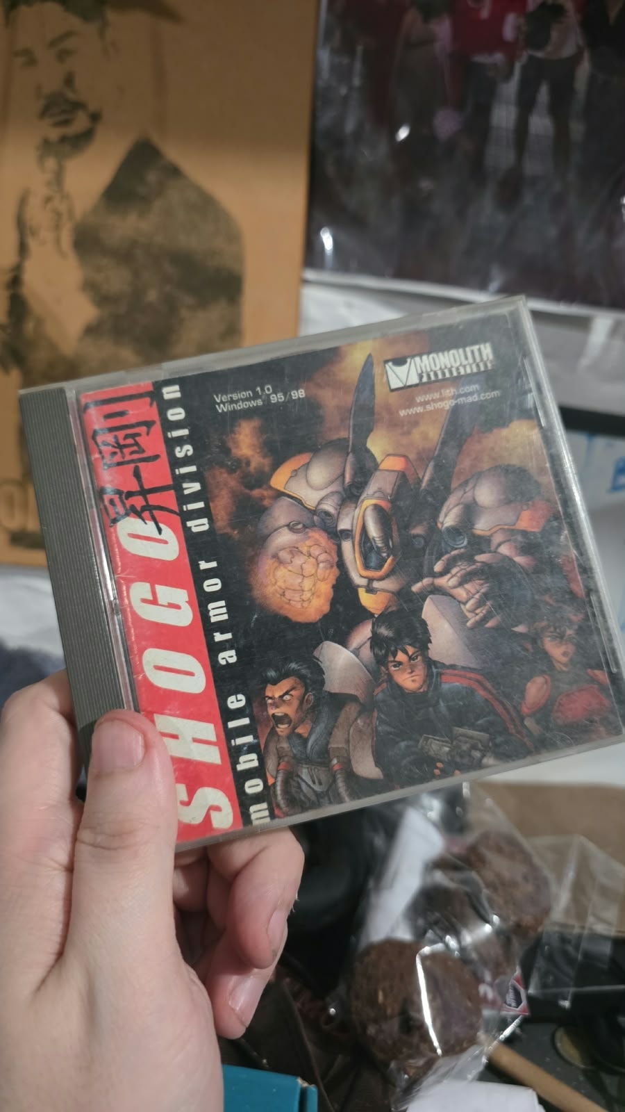 El CD original de Shogo que todavía conservo