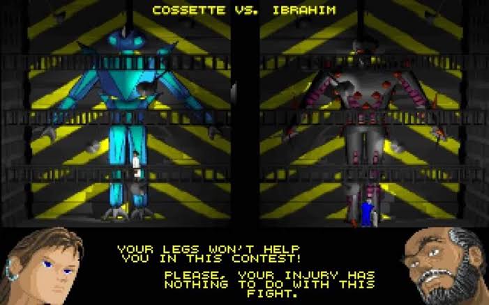 Captura de One Must Fall 2097: pantalla de combate
