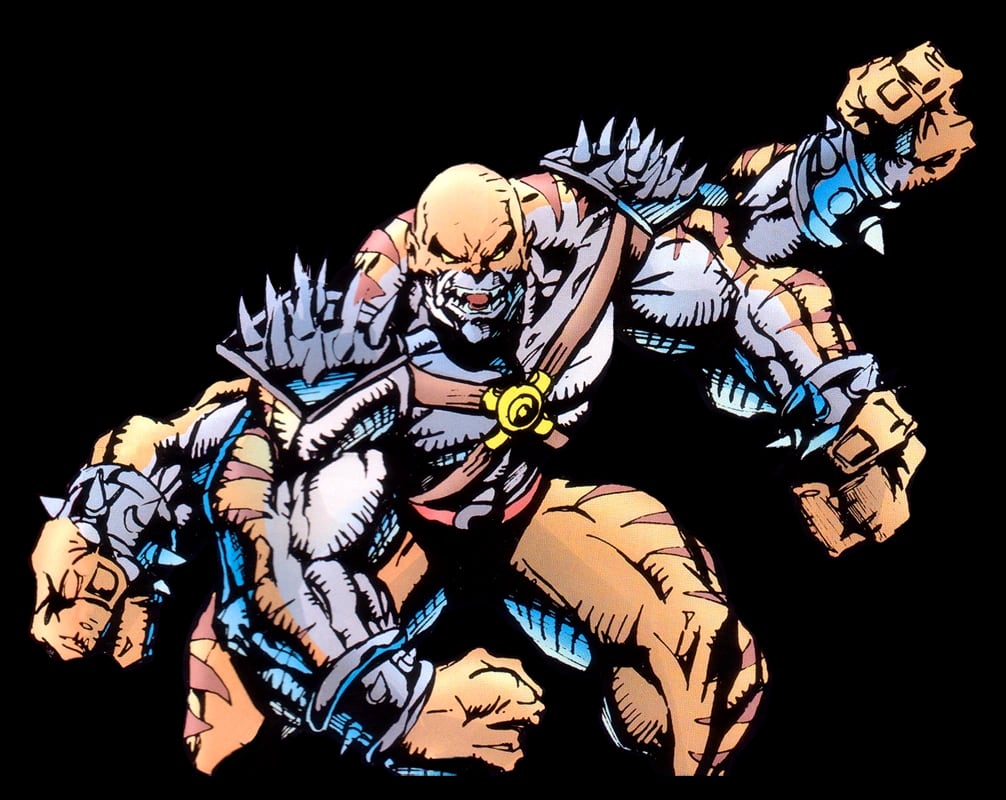 Kintaro, el shokan de cuatro brazos, el subjefe que arruinaba tardes enteras