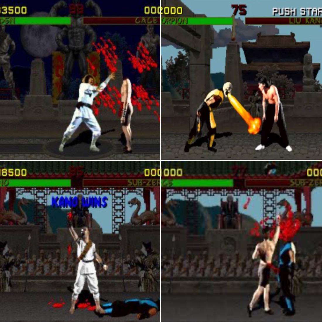 Fatalities de Mortal Kombat (1992)