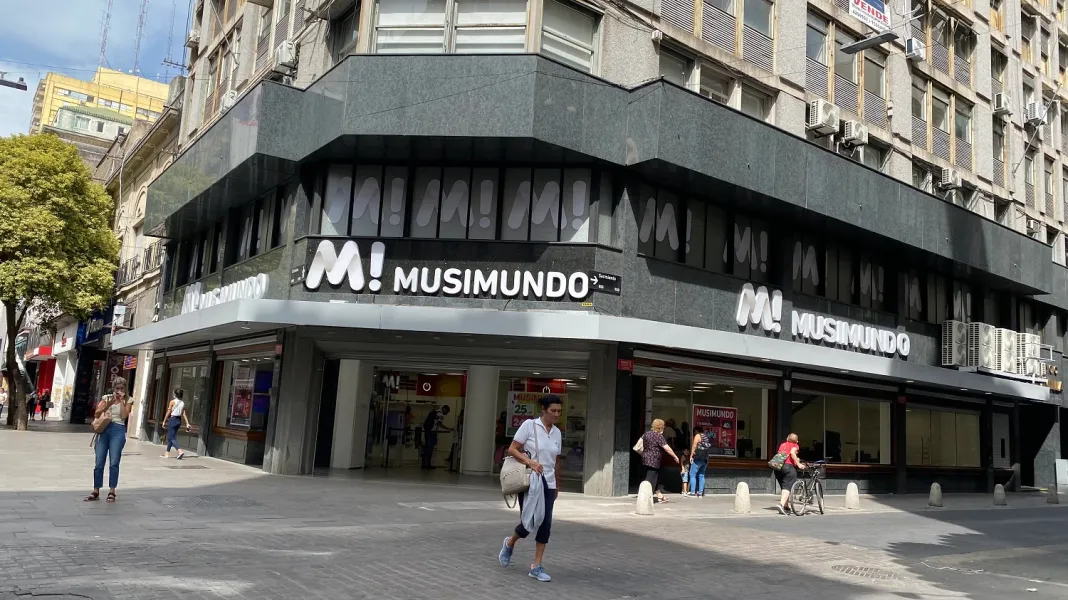 Musimundo, el local del centro donde apareció Unreal