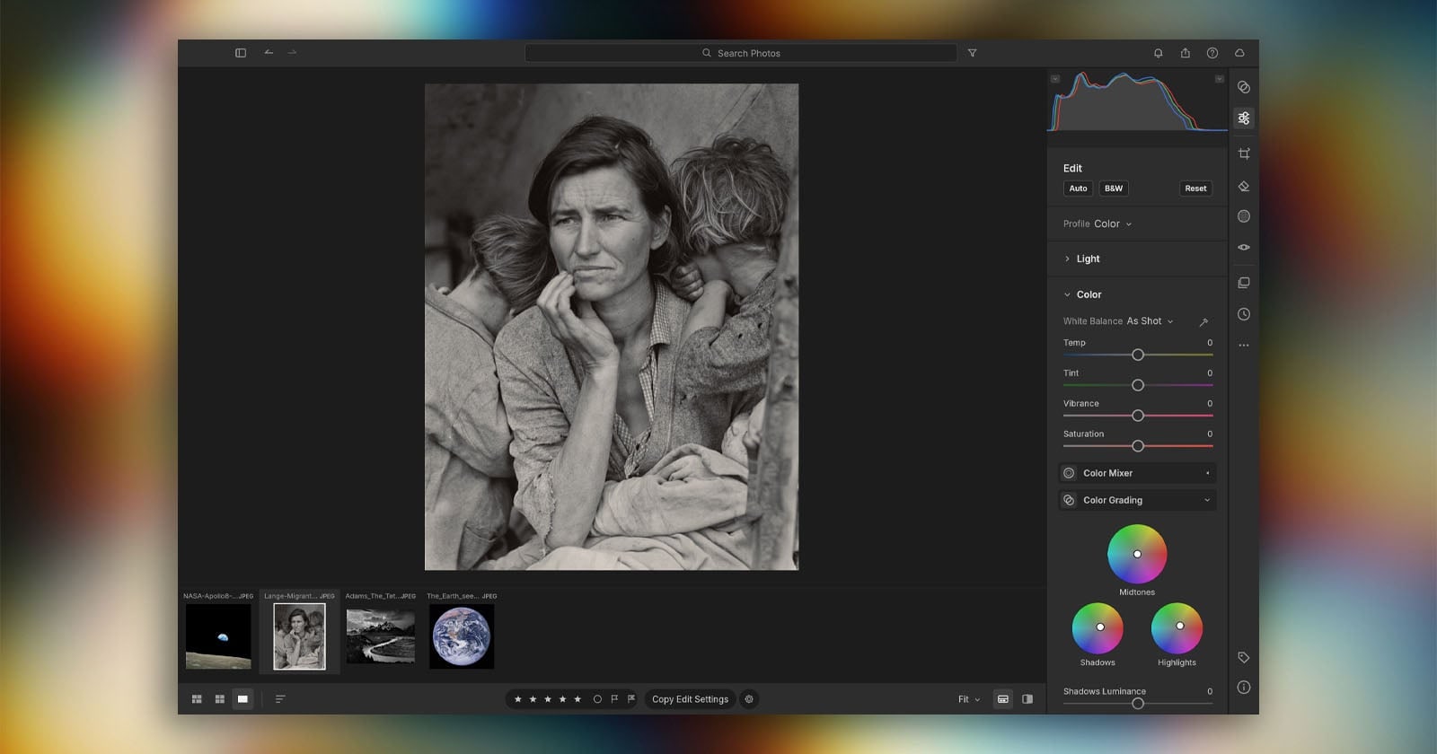 Aplicaciones de la suite ArtCraft recreando el entorno de trabajo de Adobe
