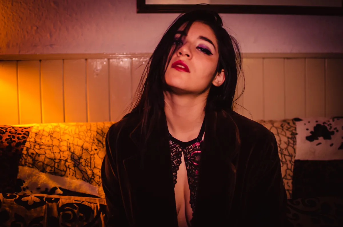 Fotografía 4 del álbum LadyLoky purple lingerie set